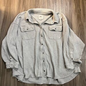 Aerie Lumberjane Waffle Shirt